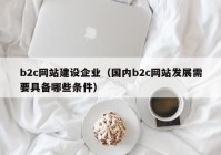 b2c网站建设企业（国内b2c网站发展需要具备哪些条件）