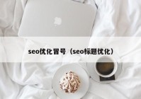 seo优化冒号（seo标题优化）